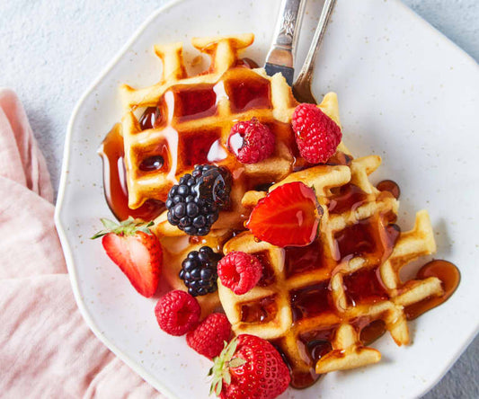 Waffle Nene Yellow (Blueberry & Cream cheese)