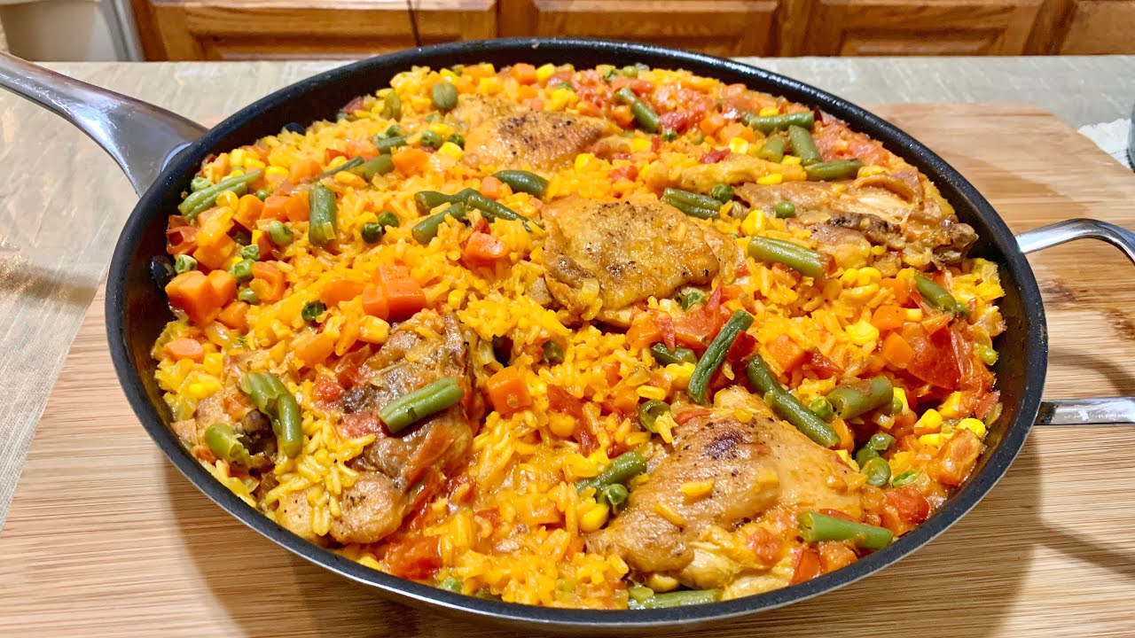 Paella 3 carnes